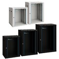 Netzwerkschrank Serverschrank Wandgehäuse 19" 15HE 18HE 22HE 600x450/600x600