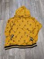 Kapuzenpullover Sweatjacke Sweatshirt Hoodie Pulli Basic Damen Kapuze NEU XL/42