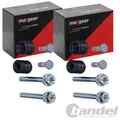 2x MAXGEAR FÜHRUNGSHÜLSEN-SATZ BREMSSATTEL passend für ALFA 146 AUDI 100 200 80 