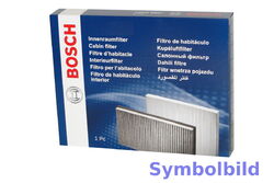 BOSCH AKTIVKOHLE Innenraumfilter für BMW 1er (F20,F21),2er (F23,F22,F87)