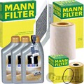 MANN INSPEKTIONSPAKET+MOBIL 0W-40 MOTORÖL passend für SMART 450 0.6/71 PS CABRIO