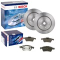 BOSCH BREMSSCHEIBEN 274mm + BELÄGE HINTEN passend für Renault Laguna 2