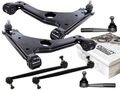2x QUERLENKER + KOPPELSTANGE + SPURSTANGENKOPF SATZ FÜR OPEL ZAFIRA A B MERIVA B