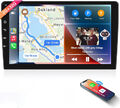 9" Doppel 2DIN Android13 Apple CarPlay Autoradio mit GPS Navigation WiFi BT MP5