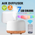 7 LED Licht Ultraschall Luftbefeuchter Aroma Diffuser Diffusor Humidifier 500ML