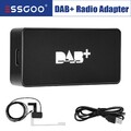 ESSGOO DAB+ DAB Box Adapter Tuner FM-Übertragung Empfänger für Android Autoradio