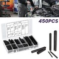 450-tlg Satz Spannhülsen Federstifte Hohlsplinte Schwerspannstift Splint Set DHL