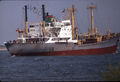 SLAC2362 - Äthiopisches Frachtschiff - Königin von Sheeba, Baujahr 1966 - Farbfolie