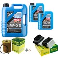 MANN Inspektionspaket 7 L LIQUI MOLY Longtime High Tech 5W-30 für Mercedes