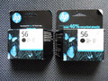 2 x HP 56 Schwarz C6656AE UUS Original Druckerpatrone SIEHE FOTOS!!!!