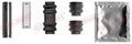 Quick Brake 113-1382X Führungshülsensatz, Bremssattel für DAIHATSU KIA TOYOTA Br