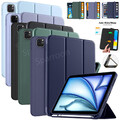Schutz Hülle Für iPad 5/6/7/8/9/10th Air 6 5 4 3 Pro 11'' Tasche mit Stifthalter