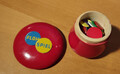 Vintage Floh Spiel  -  Holzpilz Pilz DDR