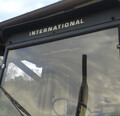 IHC 2x Aufkleber für Kabine international 955 1046 Sticker Label Emblem