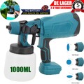 Für-Makita 18V Akku Farbsprühsystem Elektrische Farbspritzpistole Sprühpistole