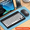 QWERTZ Bluetooth Tastatur Maus für Huawei Mate Pad T10S 11 SE 11.5S Pro 11 2024