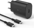 USB C Schnellladegerät 25W für Samsung Galaxy A51 Ladegerät Ladekabel