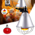 Rotlichtlampe Infrarot Lampe Infrarotstrahler Wärmestrahler Wärmelampe Küken SET