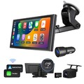 Wireless Apple CarPlay Android Auto 10.2" 1600*600 Tragbar Touchscreen Autoradio