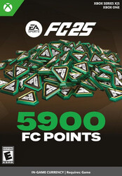 EA SPORTS FC 25 FC Points 5900 XBOX One Xbox Series X|S KEY EMAIL DELIVERY 24/7