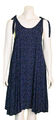 Kleid mit Trägern im Mille Fleur Muster Mode by Italy Gr.38/40 blau geblümt