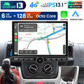 13"Für Fiat Ducato Citroen Jumper Peugeot Boxer Android Carplay Autoradio 6+128G