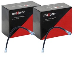 2X MAXGEAR BREMSSCHLÄUCHE HINTEN BEIDSEITIG PASSEND FÜR NISSAN NP300