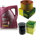 MANN-FILTER Inspektionspaket 5L MANNOL Energy Combi LL 5W-30 für VW Transporter