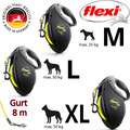FLEXI Roll-Leine Giant Gurteleine M - L - XL Gurt 8 m für Hunde bis 25 - 50 kg👌