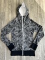 Bench Sweatjacke "Concil Hoody 08W1 BLEA 2191" schwarz / weiß Gr.: M