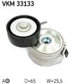 SKF VKM 33133 Spannrolle, Keilrippenriemen für CITROËN  passend für FIAT FORD