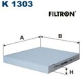 FILTRON K1303 Filter für Innenraumluft Innenraumfilter Filter Innenraum 