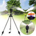 Teleskop Rasensprenger Regner Sprinkler Sprühregner Garten Stativ Kreisregner*
