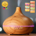 500ml Ultraschall Luftbefeuchter LED Duftöl Aroma Diffuser Humidifier Diffusor