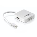 DELOCK Adapter mini Displayport 1.1 Stecker > Displayport / HDMI / DVI Buchse Pa
