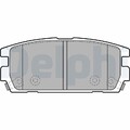DELPHI Bremsbelagsatz, Scheibenbremse LP1930 für HYUNDAI