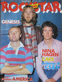 ROCKSTAR 24 1982 Genesis America Nina Hagen Cars Defunkt Allen Ginsberg CSN&Y