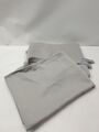 DWCN Gardinen Blickdicht 2er Set Silber Grau Vorhaenge 175 x 140 cm