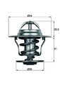 MAHLE TX 15 87D Thermostat, Kühlmittel für AUDI FORD SEAT SKODA TRABANT VW Kühlu