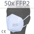 50 Stück FFP2 Maske CRDLIGHT Atemschutzmaske EU CE0370 Zertifizierter Mundschutz