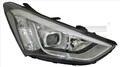 TYC 20-14921-16-2 Headlight for HYUNDAI