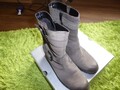 Gabor Damen Stiefelette Gr. 7,5/41 Nubuk anthrazit nur 2 mal getragen