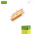 Luftfilter Orginal Mann Filter C22035 für Audi A1 Seat Leon Skoda VW Caddy Golf