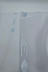 Gardinenstoff meterware transparent