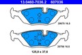 ATE Bremsbelagsatz Scheibenbremse 13.0460-7036.2 für BMW E30 3er Touring 316 318