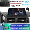 Auto radio Für BMW X3 E83 10,25'' Android13 Carplay GPS Navi 8-Kern 64GB WIFI BT