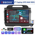 Für KIA Sportage 3 10-16 DAB+ Autoradio Android 13 CarPlay GPS NAVIGATION Kamera