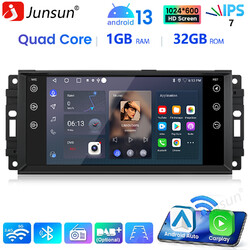 Carplay Für Jeep DODGE Chrysler 7" Android13 Autoradio GPS Navi WIFI BT DAB SWC