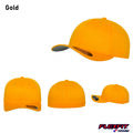 Original FLEXFIT® Wooly Combed  Baseball Cap / Mütze / Kappe Gold