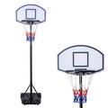 Basketballkorb mit Ständer Basketball Basketballständer Brett mobil 140 - 215 cm